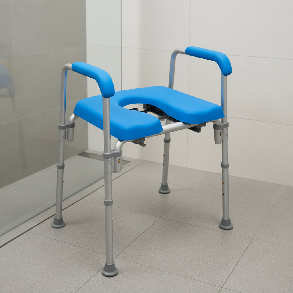 3 in 1 Width Adjustable Over Toilet Frame
