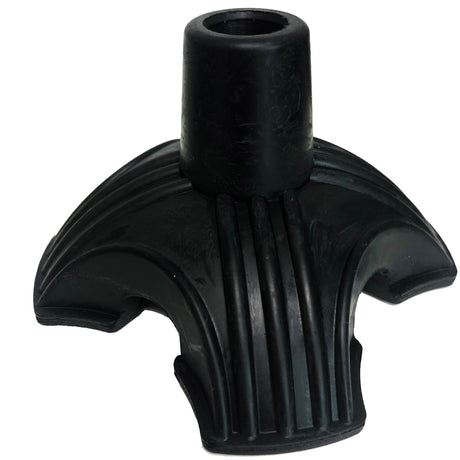 AML Deluxe Rubber Cane Tip - Black