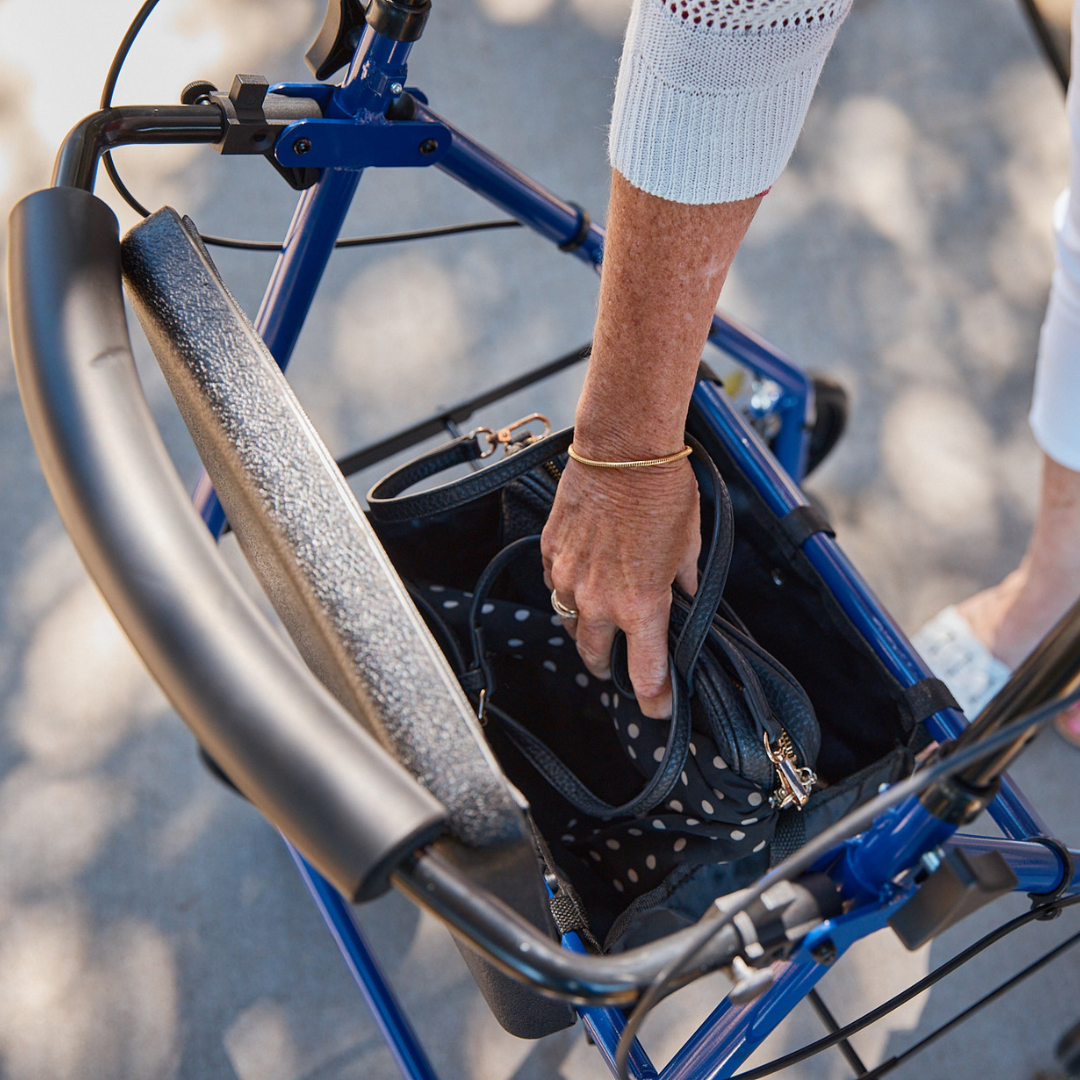 Four Wheeled 6" Castors Rollator