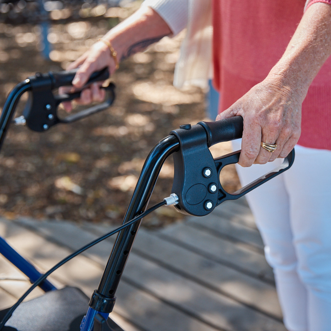 Four Wheeled 7.3" Castors Rollator