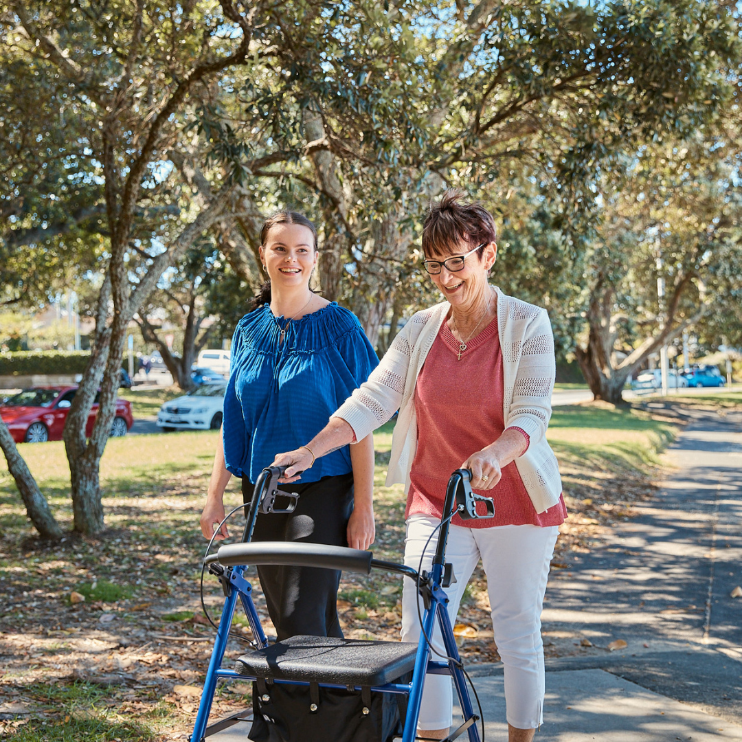Four Wheeled 6" Castors Rollator