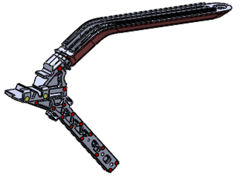 Arm Rest Frame Kit (Left)