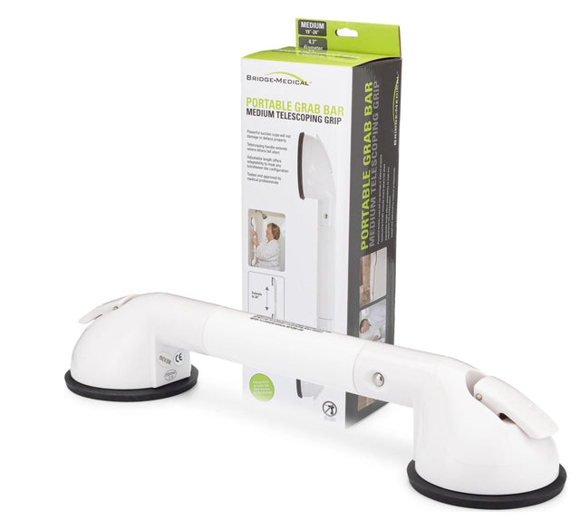 Telescoping Portable Suction Grab Bar
