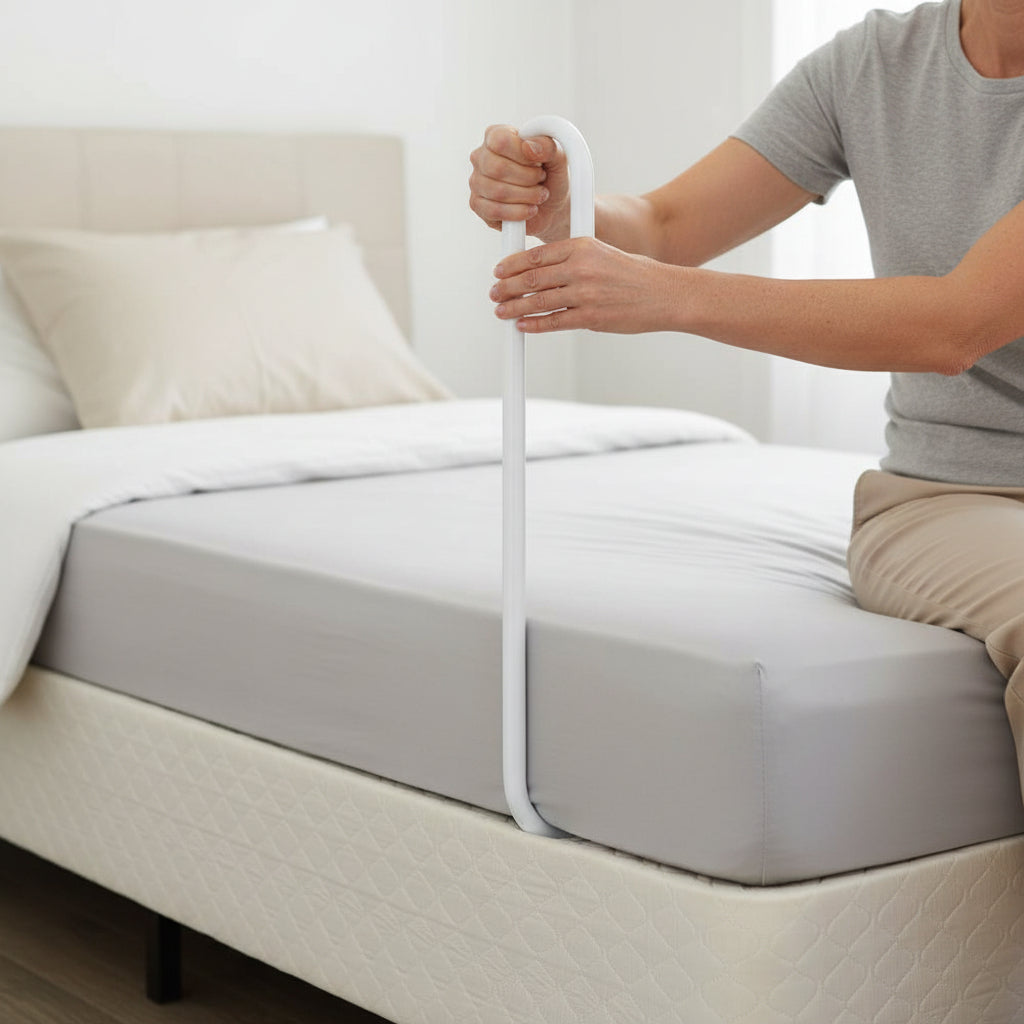 Bed Stick with Safety Return
