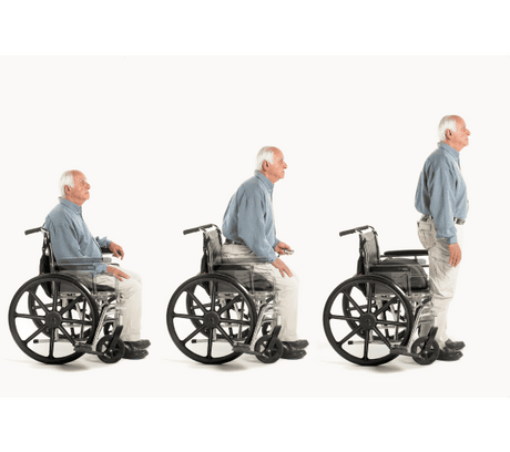 SitNStand Portable Rising Seat - Wheelchair Seat