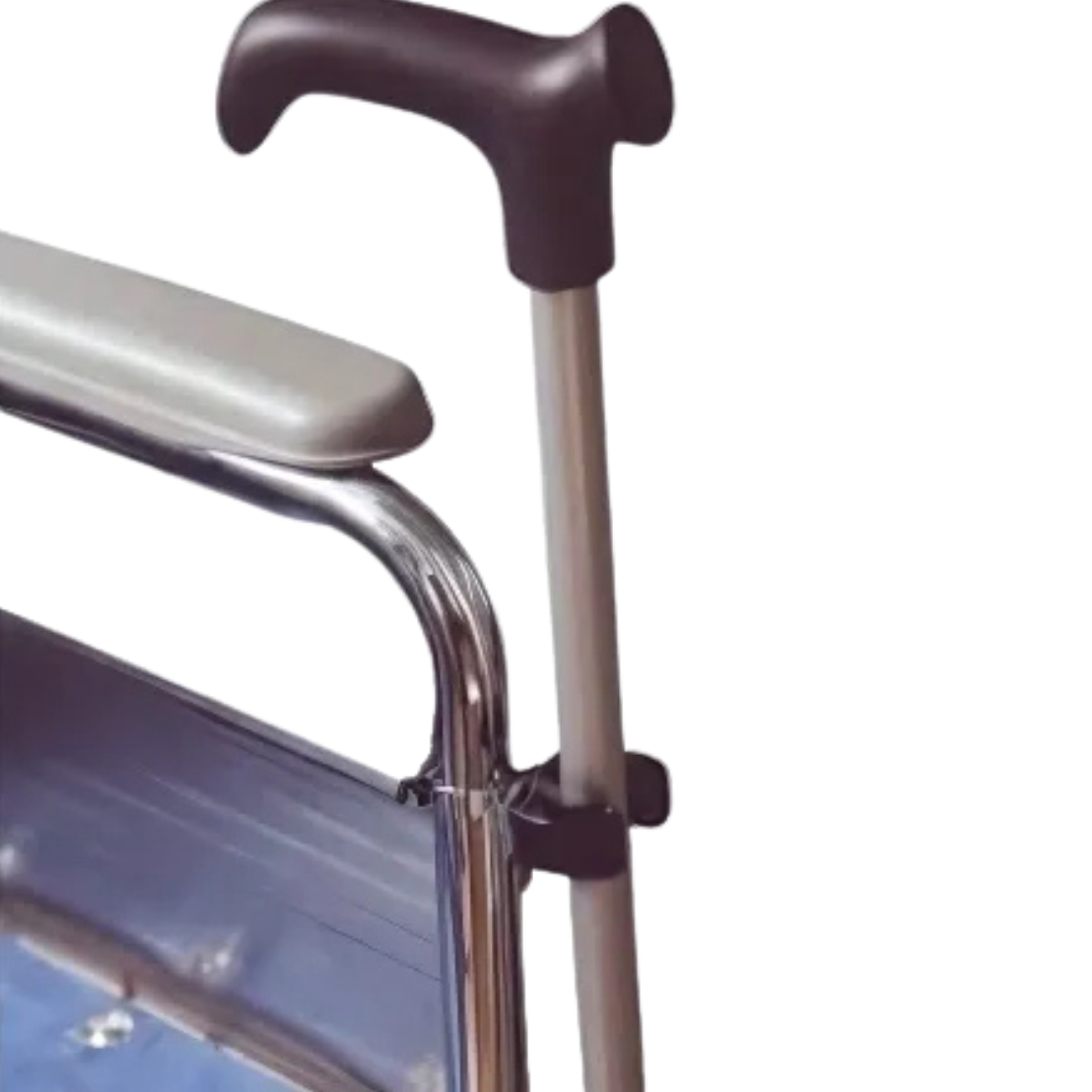 Wheelchair Cane Clip