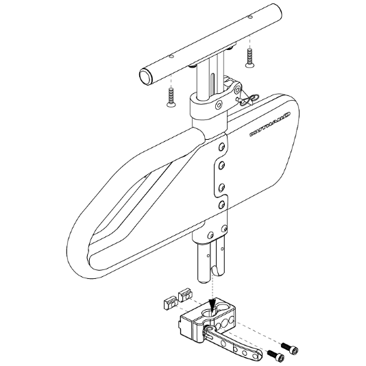 Quick Height Adjustable Armrest Drop In Desk