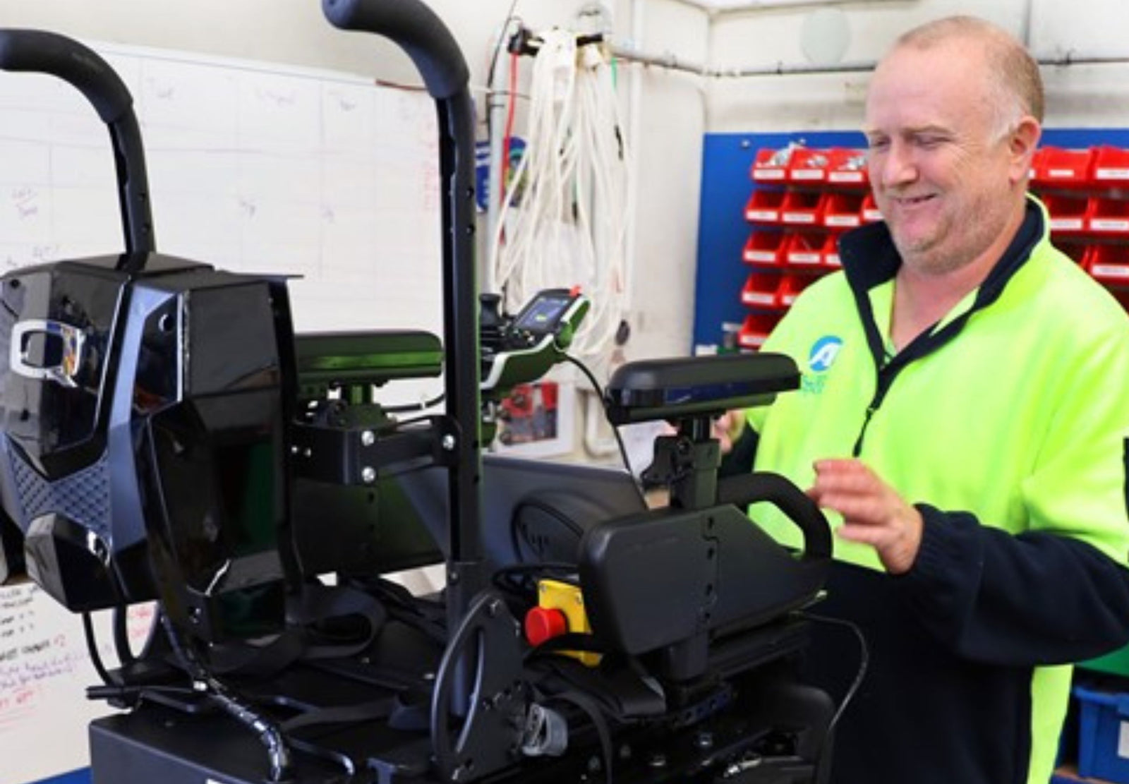 Timelapse Video of Powerchair Build