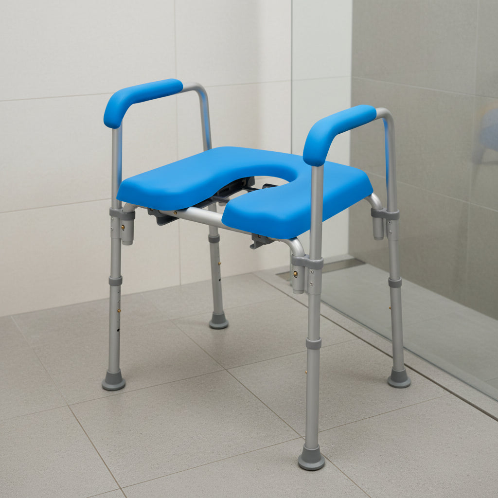 3 in 1 Width Adjustable Over Toilet Frame