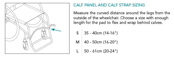 Bodypoint Aeromesh Calf Panel Support