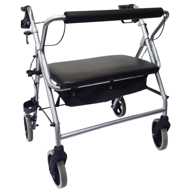 Bariatric Heavy Duty 8” Wheel Rollator
