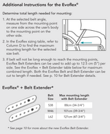 Bodypoint Evoflex Belt Extender (Pair)