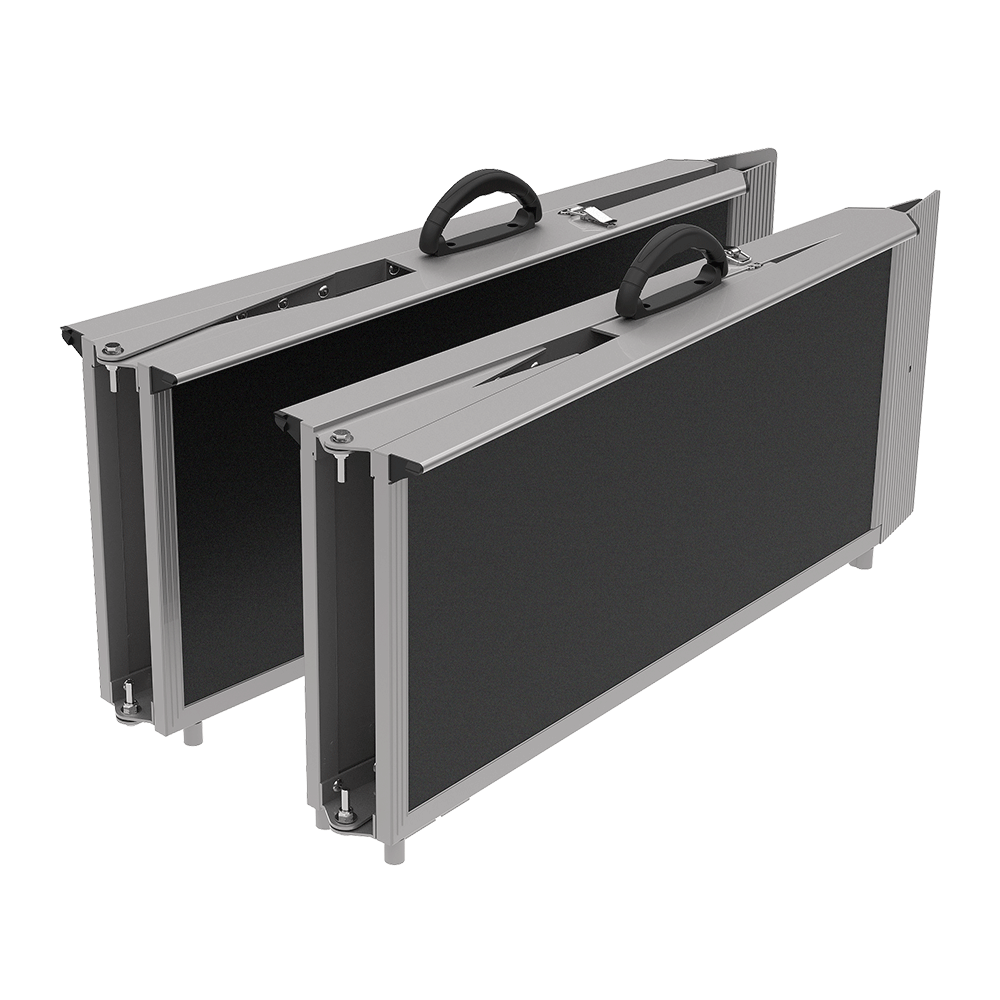 Broadband Foldable Ramps