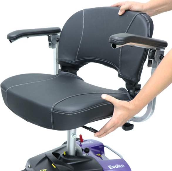 CTM HS-118A MOBILITY SCOOTER SKY BLUE