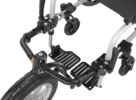 Double Arm Aluminum 12" Outdoor Track Wheel