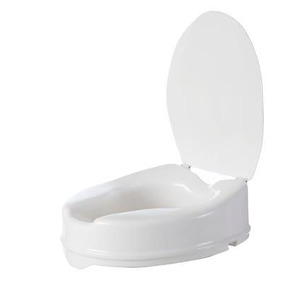 Raised Toilet Seat with Lid - 150mm