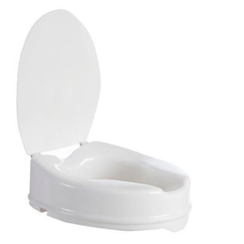 Raised Toilet Seat with Lid - 150mm