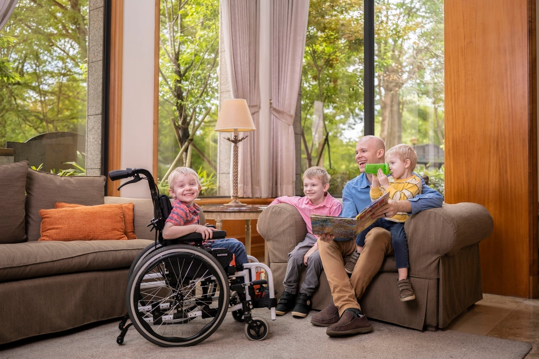 Karma Flexx Junior Self-Propelling Wheelchair