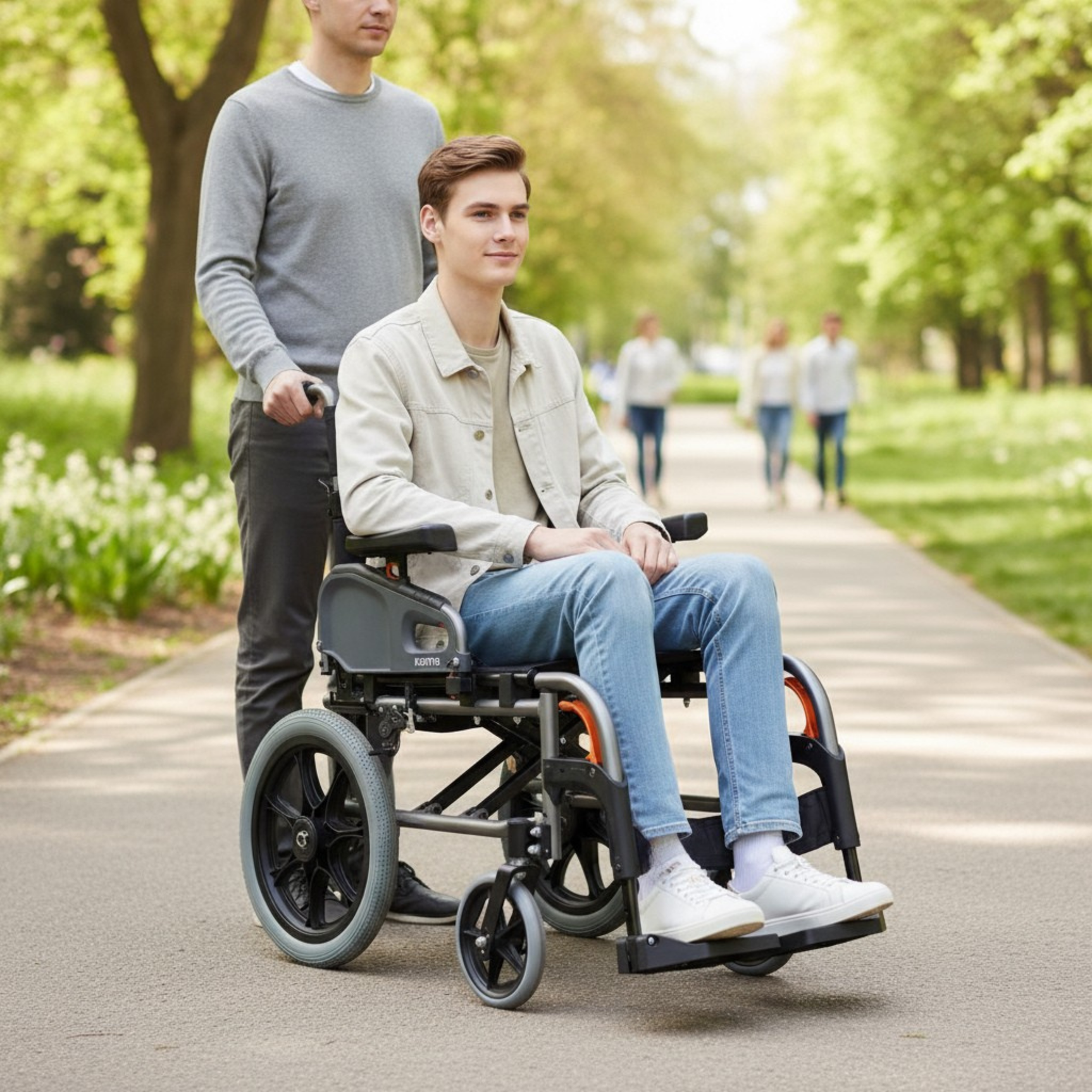 Karma Flexx Tall Transit Wheelchair