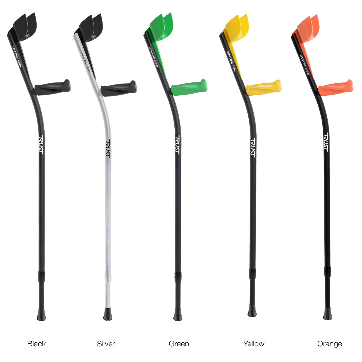 Let's Twist Again Crutches (Pair)