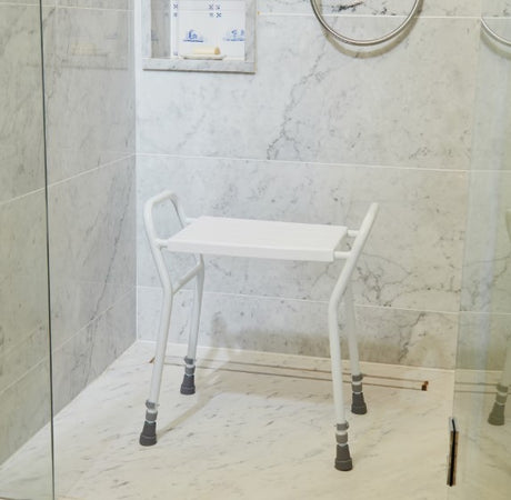 Shower Seat With Handles