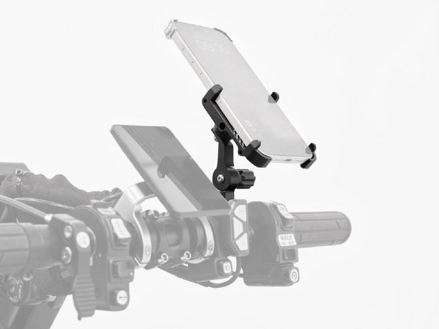 Phone Holder for PAWS, with manual clamp