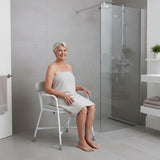 Sherwood Plus Bariatric Shower Stool with Back
