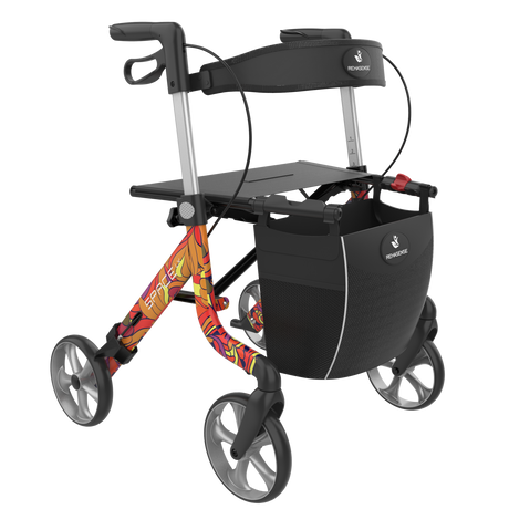 Printed Space LX Rollator