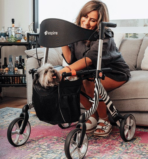 Printed Space LX Rollator