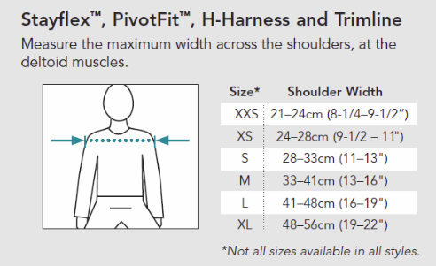 Bodypoint Trimline Shoulder Harness