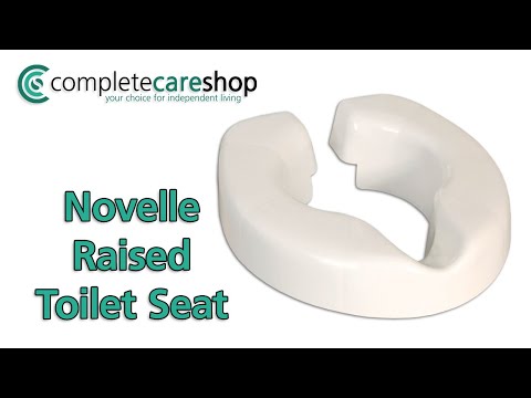 Novelle Clip On Raised Toilet Seat